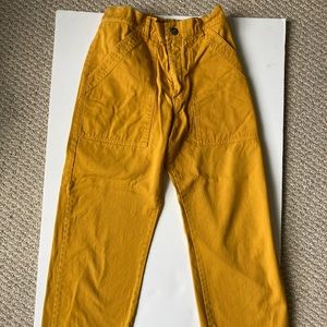 Big Bud Press Work Pants Mustard Yellow